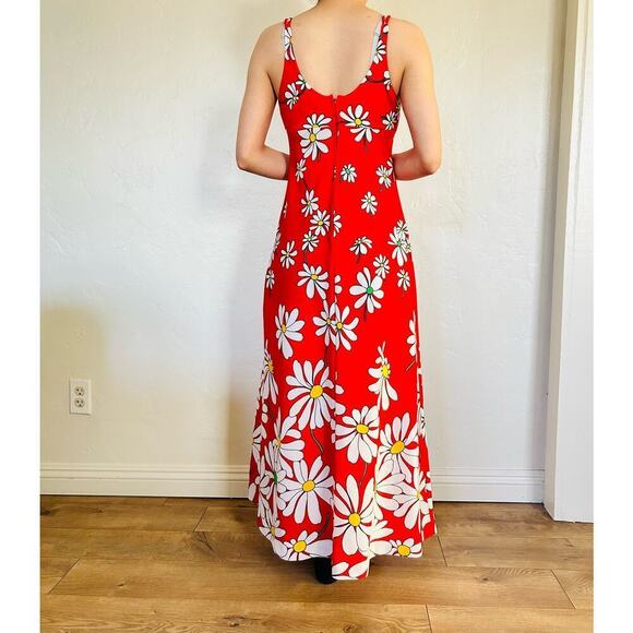 Vintage Jack Hartley 70s Daisy Dress - Picture 2 of 5